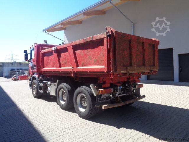 Camión volquete SCANIA R580 6x4 BB Bordmatik WE-System Retarder AHK