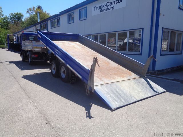Trójstronna przyczepa wywrotka  Münz Tandemkipper 11.000 kg Absenkkipper
