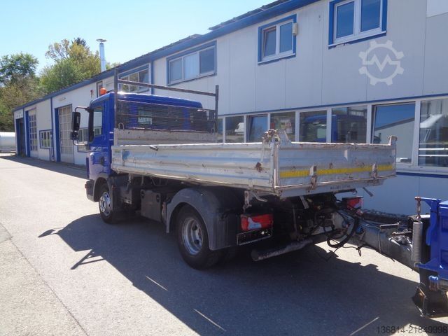 Dreiseitenkipper MAN TGL 8.220 4x2 BB Meiller AHK + Hydraulik