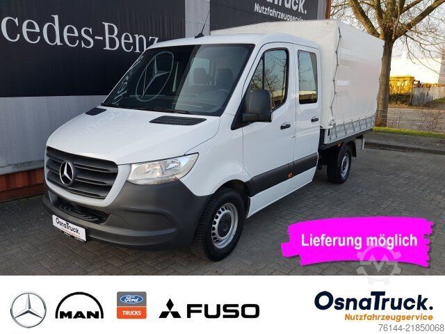 Furgão cortina de lona MERCEDES-BENZ Sprinter 314 CDI DOKA Pritsche/Plane Klima,Tempo