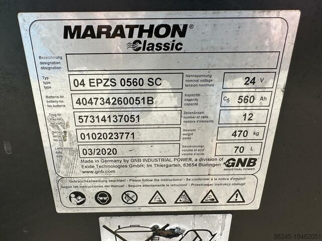Stacker elettrico BT con sedile, altezza di sollevamento 2900 mm, anno 2016 BT SRE135