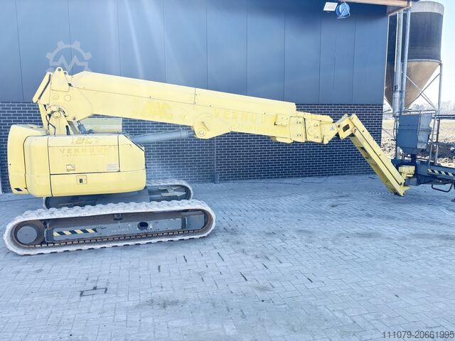 Emelőgépes lánctalpas magasemelő Hitachi HX140B, teleszkópos emelő HITACHI Hx140b