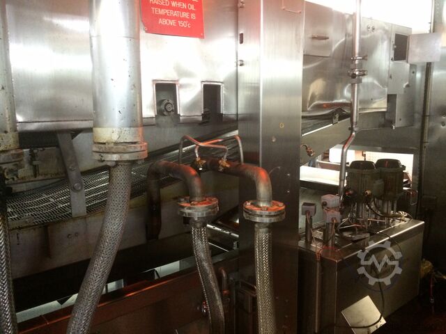 Ενσωματωμένος φριτέζα πλάτους 1 μέτρου GEA EasyFryer BRN3000/1000