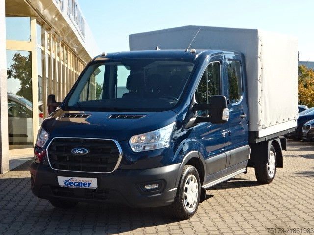 Transporter mit Pritsche & Plane FORD Transit Doka Pritsche L2 Trend 130PS Plane SHZ