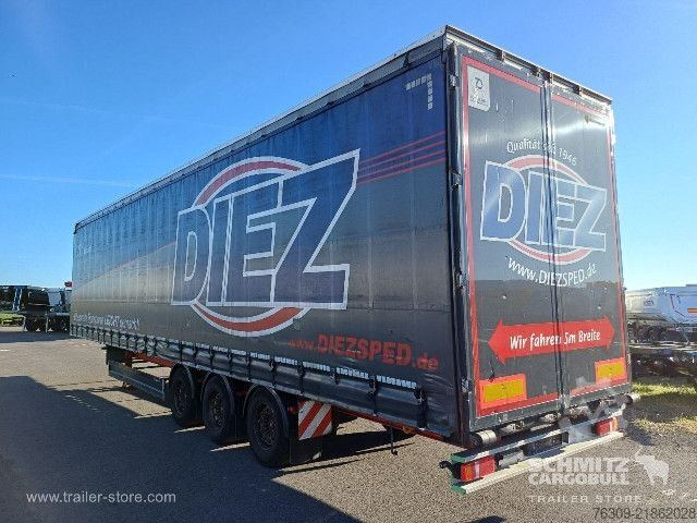 Auflieger mit Pritsche & Plane Berger Curtainsider Mega