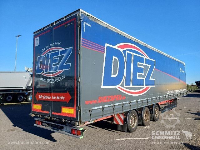 Auflieger mit Pritsche & Plane Berger Curtainsider Mega