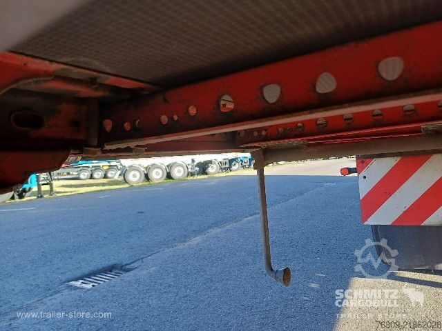 Auflieger mit Pritsche & Plane Berger Curtainsider Mega