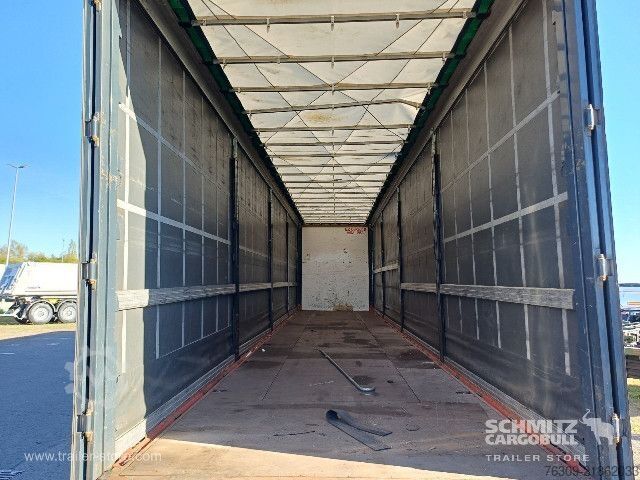 Auflieger mit Pritsche & Plane Berger Curtainsider Mega