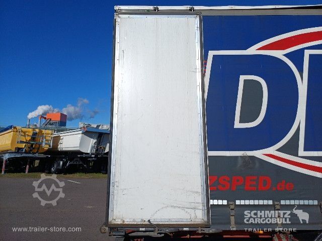 Auflieger mit Pritsche & Plane Berger Curtainsider Mega