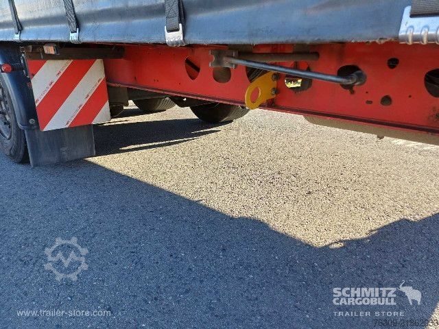 Auflieger mit Pritsche & Plane Berger Curtainsider Mega