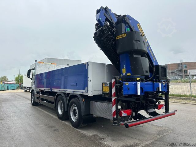 LKW mit Pritsche (offen) MAN 26.480 TGS BLL 6x2 Palfinger PK 34.002 SH FlyJib
