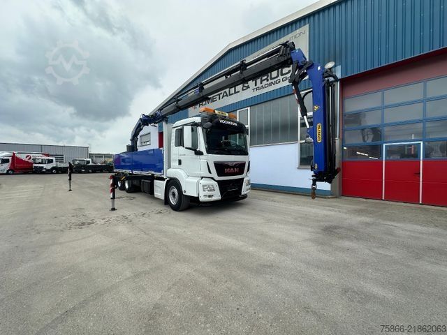 Autokran MAN 26.480 TGS BLL 6x2 Palfinger PK 34.002 SH FlyJib