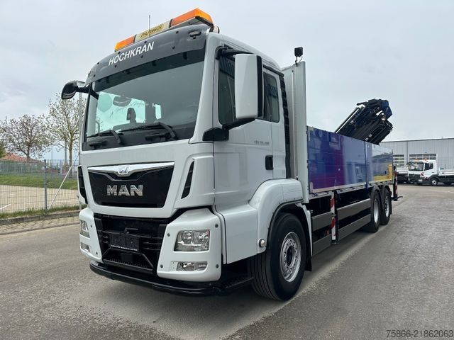 Autokran MAN 26.480 TGS BLL 6x2 Palfinger PK 34.002 SH FlyJib