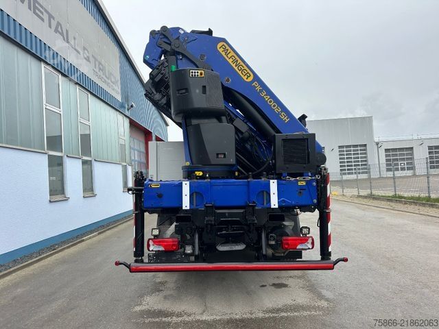 Autokran MAN 26.480 TGS BLL 6x2 Palfinger PK 34.002 SH FlyJib