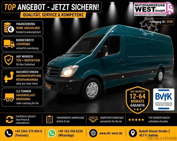 Højt tag varevogn MERCEDES-BENZ Sprinter 316 CDI Maxi XXL Extra Lang+Hoch*1.Hand
