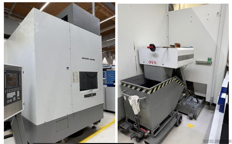 Vízszintes megmunkálóközpont Deckel Maho DMC 60 H linear