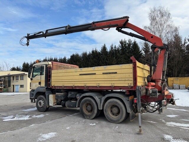Driewegkiepwagen MAN TGS 33.440 Kipper+PK 15002
