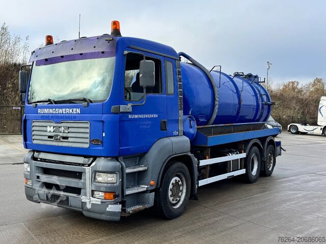 Zuigvoertuig MAN TGA 26.360 6X2 + IPSAM KOLKENZUIGER 13500L
