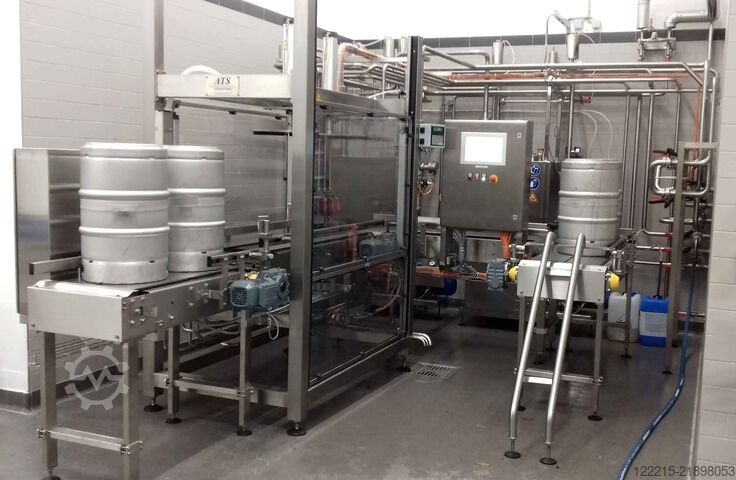 ATS Wibbing AW75 + HRF 101 KEG Filling Line (2025) ATS Wibbing KEG Abfüllanlage