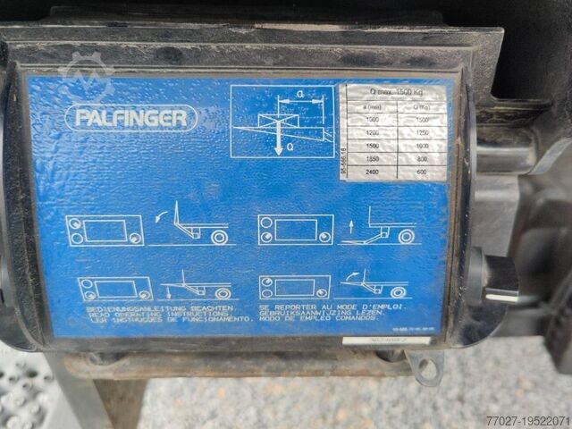 Plateau de chargement Mercedes-Benz Atego 1224 Euro6