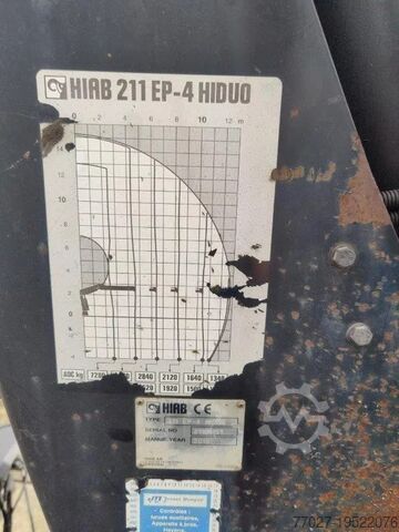 Crane arm Hiab Hiduo 211 EP-4 Laadkraan / Crane