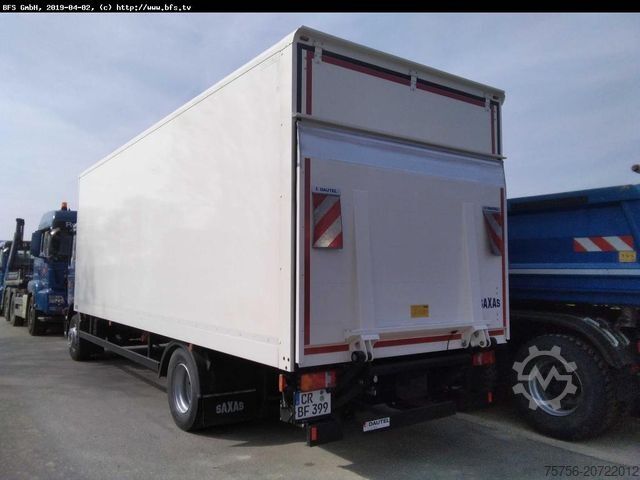 Dobozos teherautó MAN TGM 15.250 4x2 BL Koffer LBW