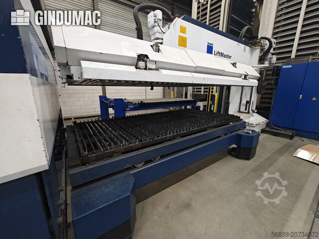 CO2 lézervágó gép TRUMPF TruLaser 5030 + LiftMaster + Stopa
