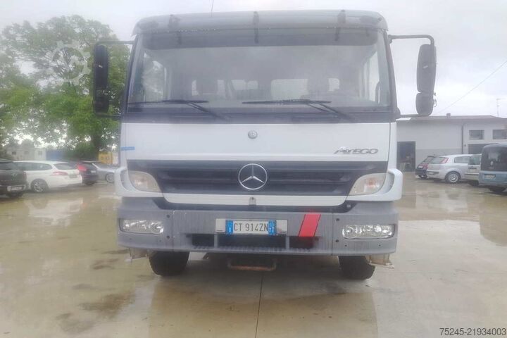 Autocarro con pianale e telone Mercedes-Benz Atego 1523 4X4