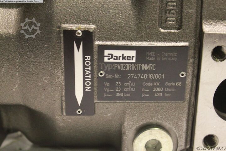 Pompa ünitesi PARKER PVCMARCN1 - Hydraulik Pumpe