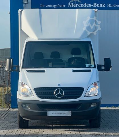 Furgon skrzyniowy MERCEDES-BENZ Sprinter 316 AUTOMATIK KLIMA WEBASTO LADEBORD