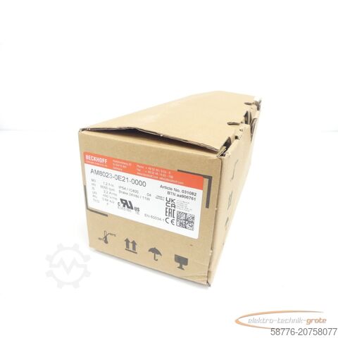 Beckhoff motor Beckhoff AM8023-0E21 ! -