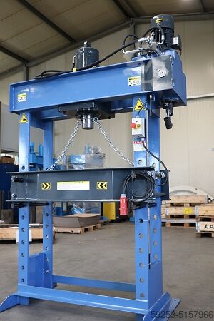 Workshop pers Tigermetal Hydraulische Werkstattpresse 60 Tonnen