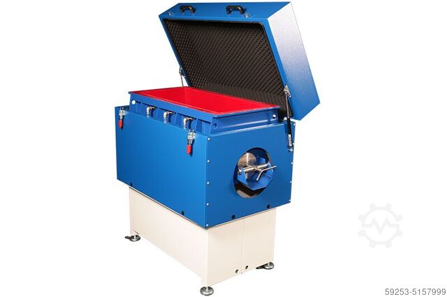 Vályú vibrátoros masszírozó rendszer Eurotec Innovation Trogvibrator TV45 Gleitschleifanlage