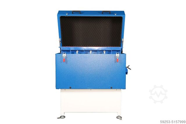 Vályú vibrátoros masszírozó rendszer Eurotec Innovation Trogvibrator TV45 Gleitschleifanlage