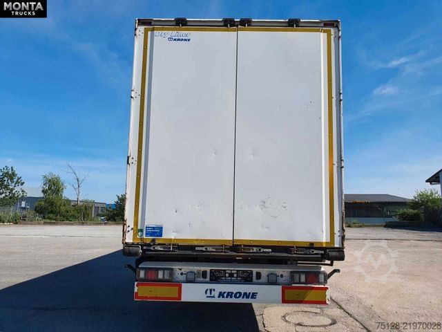 Kutu dorse KRONE Koffer Auflieger, BPW, Lochsystem, Liftachse 2x