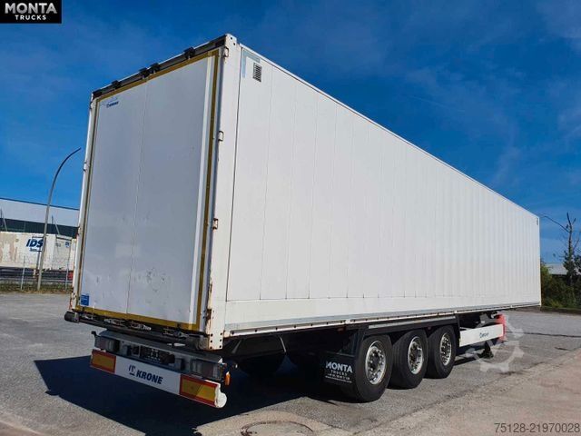 Kutu dorse KRONE Koffer Auflieger, BPW, Lochsystem, Liftachse 2x