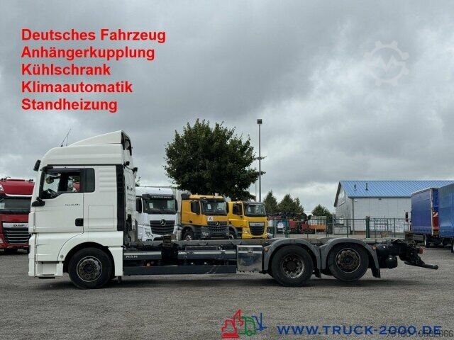 Wissellaadbak vrachtwagen MAN TGX 26.480 XLX BDF Haus Bett Hub Multi Wechsler
