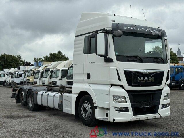 Wissellaadbak vrachtwagen MAN TGX 26.480 XLX BDF Haus Bett Hub Multi Wechsler