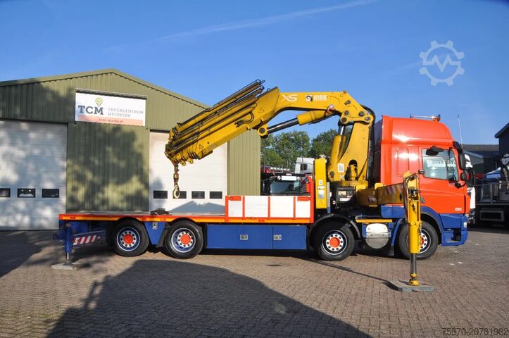 Vrachtwagen met kraan DAF CF 85.460 2012 EEV 8X2 HIAB 85Tm CRANE HANDGESC...