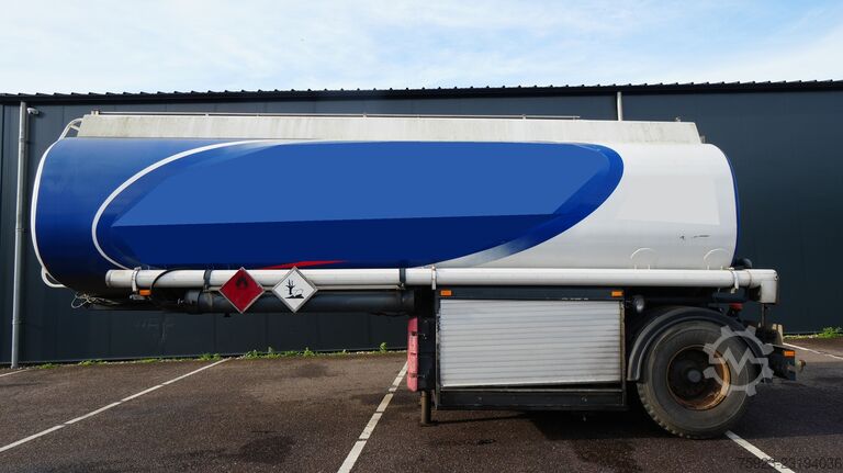  DIJSSEL 1 axle adr fuel tank trailer 24.000ltr