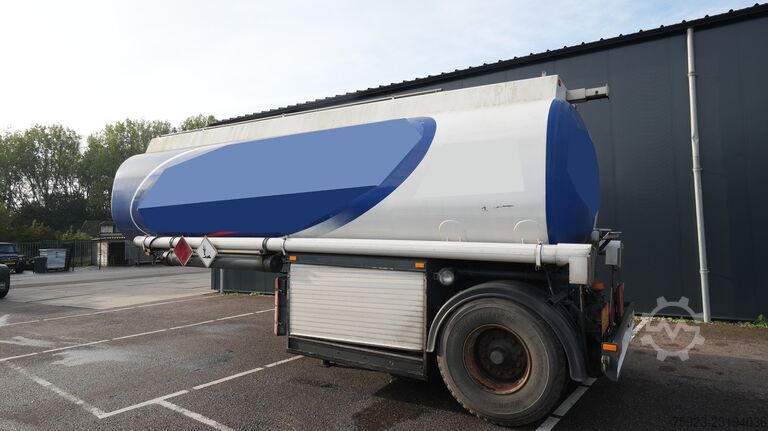 DIJSSEL 1 axle adr fuel tank trailer 24.000ltr