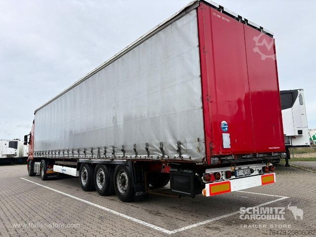 Open semitrailer with tarp Krone Curtainsider Standard