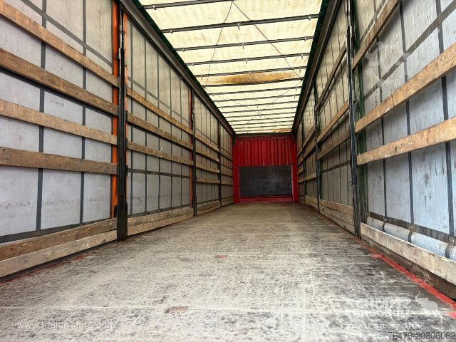 Open semitrailer with tarp Krone Curtainsider Standard