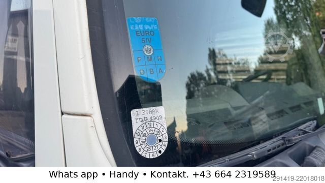 Samochód ciężarowy z plandeką typu platforma DAF 45.160 4x2 Euro 5 EEV Pritsche Plane Bj 2009