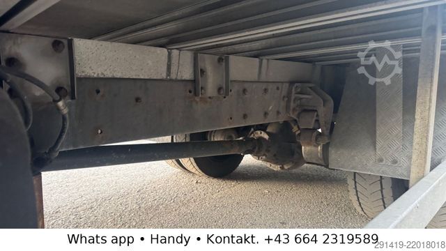 Samochód ciężarowy z plandeką typu platforma DAF 45.160 4x2 Euro 5 EEV Pritsche Plane Bj 2009