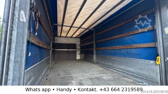 Samochód ciężarowy z plandeką typu platforma DAF 45.160 4x2 Euro 5 EEV Pritsche Plane Bj 2009