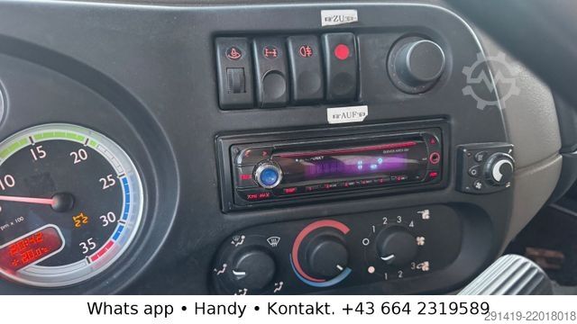 Samochód ciężarowy z plandeką typu platforma DAF 45.160 4x2 Euro 5 EEV Pritsche Plane Bj 2009