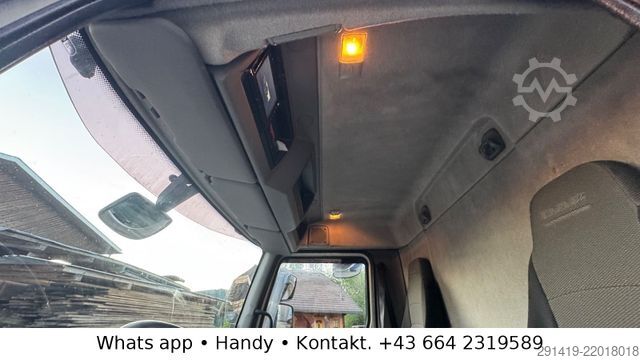 Samochód ciężarowy z plandeką typu platforma DAF 45.160 4x2 Euro 5 EEV Pritsche Plane Bj 2009