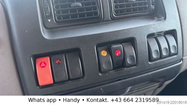 Samochód ciężarowy z plandeką typu platforma DAF 45.160 4x2 Euro 5 EEV Pritsche Plane Bj 2009