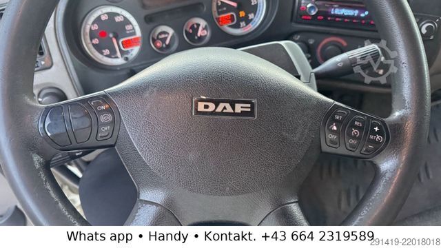 Samochód ciężarowy z plandeką typu platforma DAF 45.160 4x2 Euro 5 EEV Pritsche Plane Bj 2009